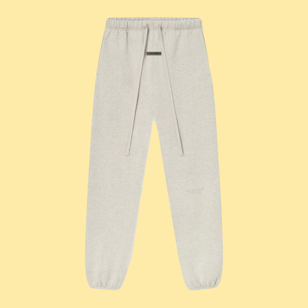 Essentials SS25 Fleece Sweatpants - Heather Stone