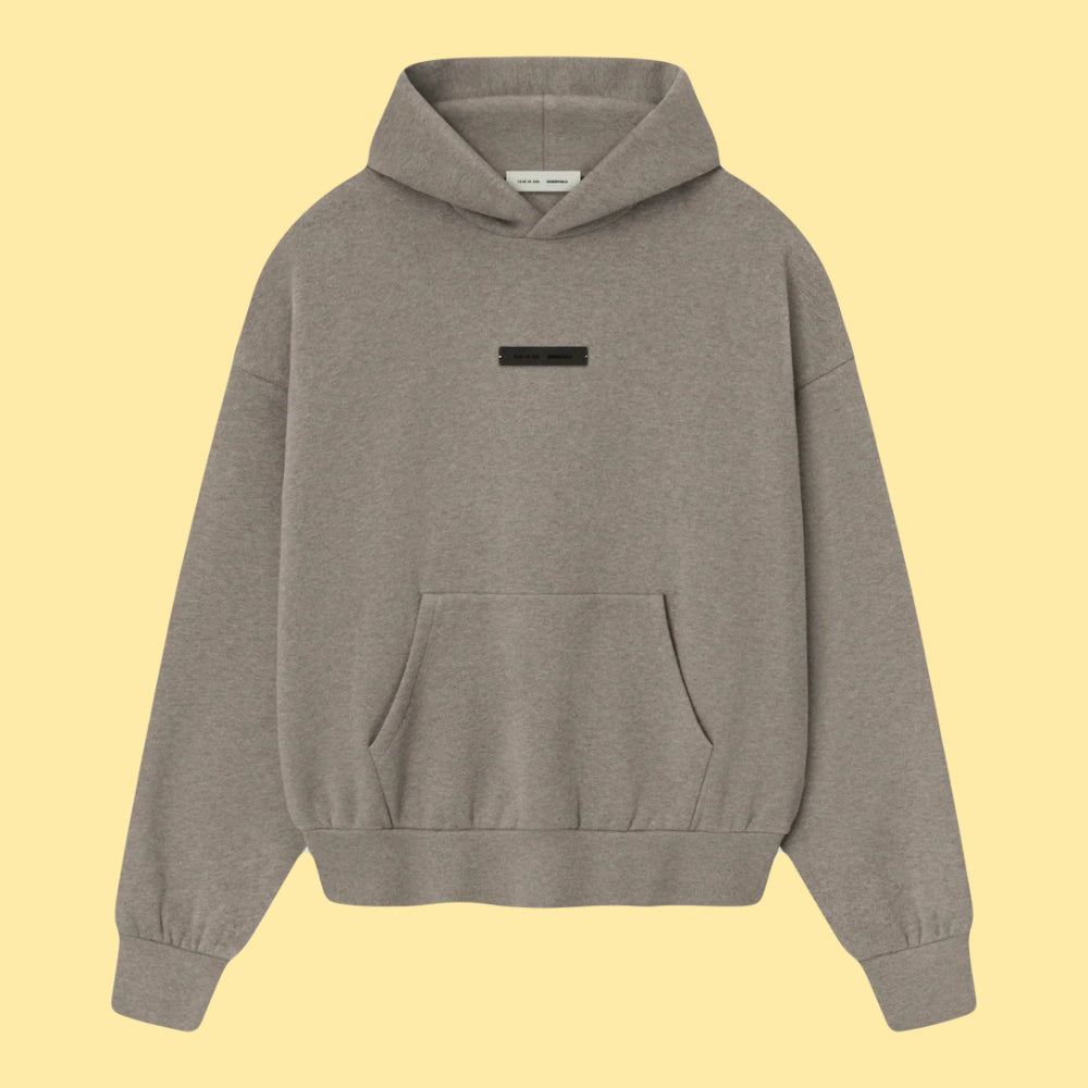 Essentials SS25 Classic Fleece Hoodie - Homestead Heather