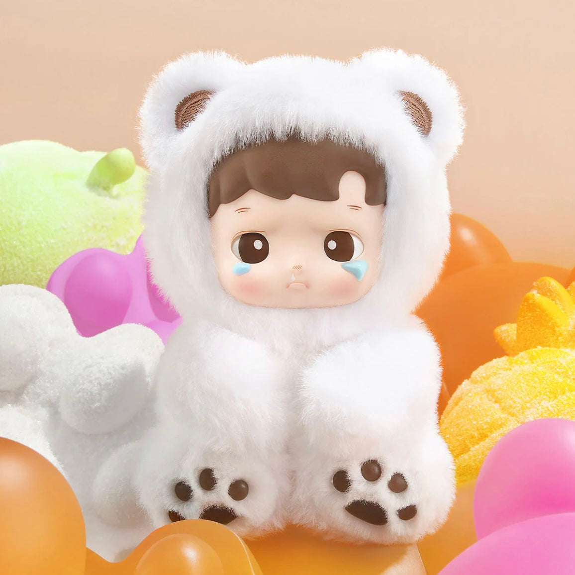 Pop Mart Hacipupu Gummy Bear Series-Vinyl Plush Pendant Blind Box