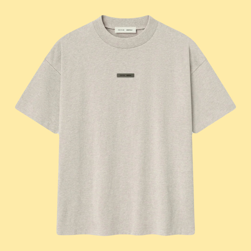 Essentials SS25 T-Shirt - Heather Stone