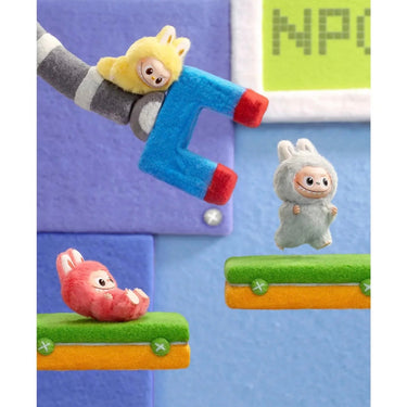 Pop Mart The Monsters Labubu Pin for Love Series Vinyl Plush Pendant (A-M) Sealed Case (14 Blind Box)