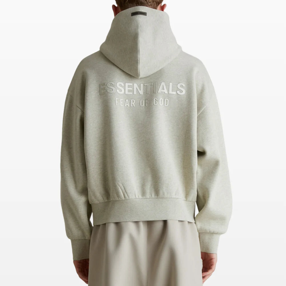 Essentials SS25 Classic Fleece Hoodie - Heather Stone