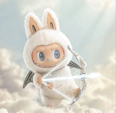 Pop Mart The Monsters Labubu Zimomo Angel In Clouds Figure