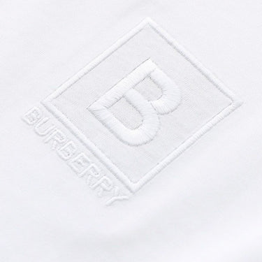 Burberry Tape Side Check T-shirt - White
