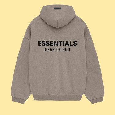 Essentials Fleece Hoodie FW24 - Heather Grey