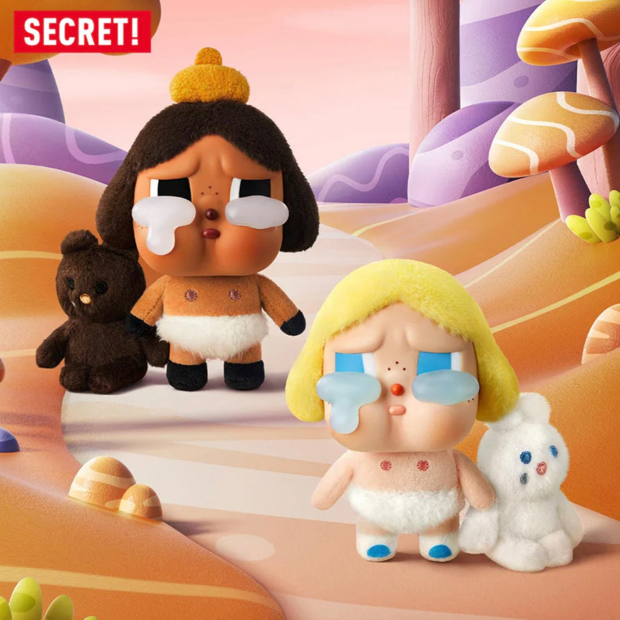 Pop Mart x Crybaby Crying Again Series - Vinyl Plush Pendant Blind Box