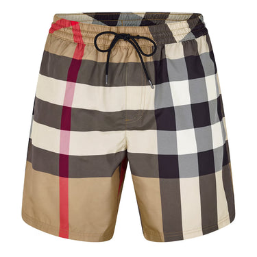 Burberry Check Swim Shorts - Arc Beige