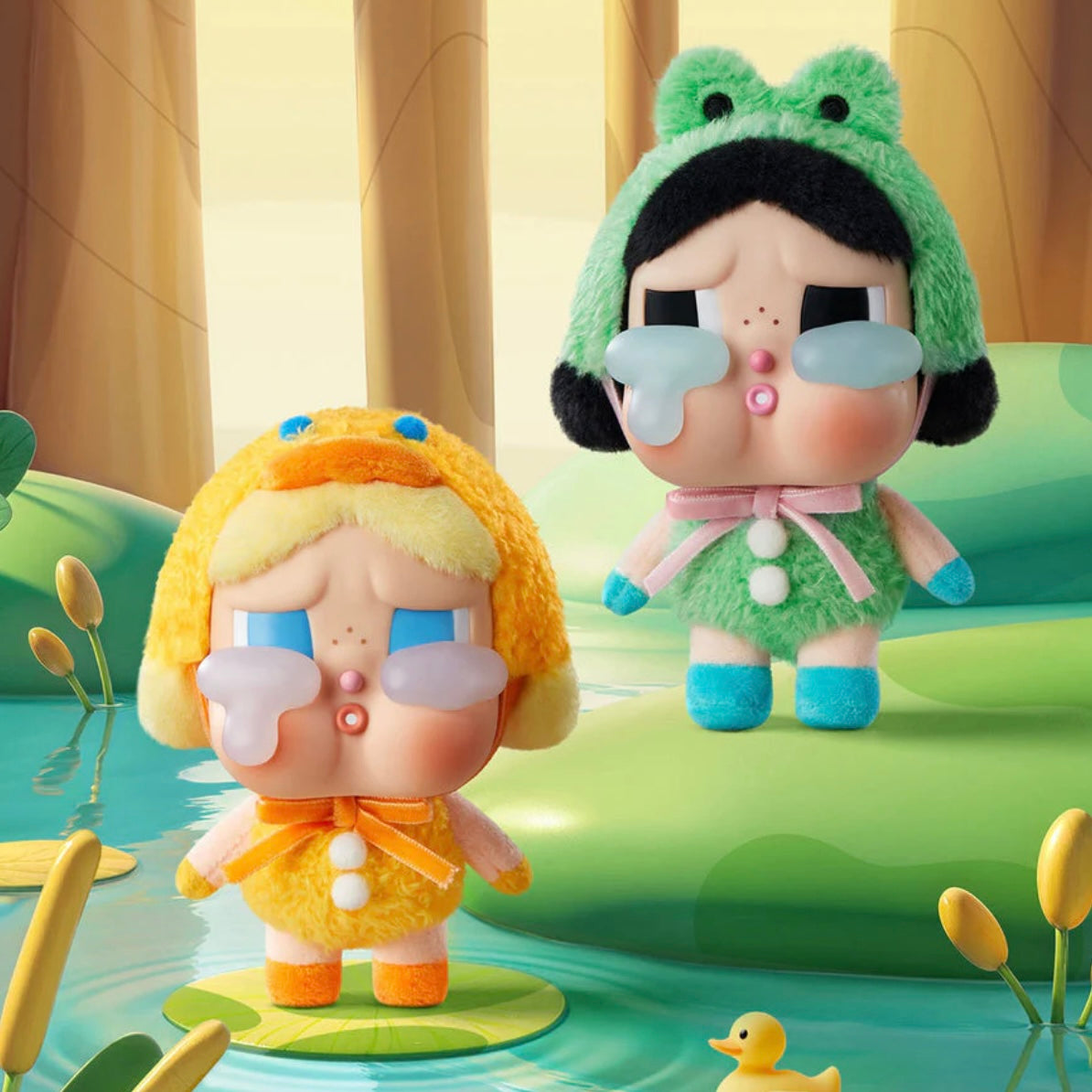 Pop Mart x Crybaby Crying Again Series - Vinyl Plush Pendant Blind Box