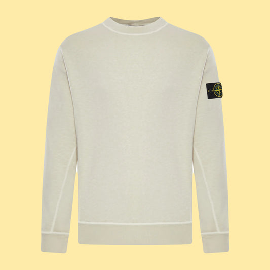 Stone Island Compass Patch Crewneck - Light Green
