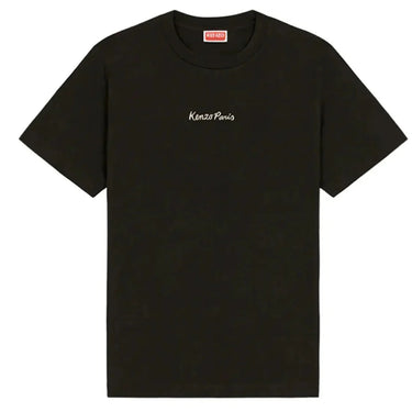 Kenzo Paris Eiffel Souvenir Embroidered T-Shirt - Black