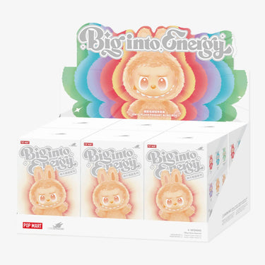 Pop Mart V3 The Monsters Labubu Big into Energy Series - Vinyl Plush Pendant Sealed Case (6 Blind Boxes)