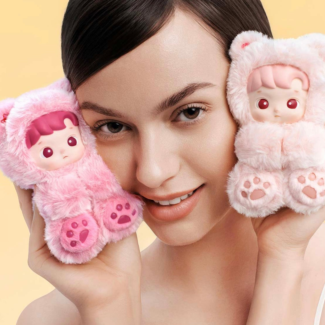Pop Mart Hacipupu Gummy Bear Series-Vinyl Plush Pendant Blind Box
