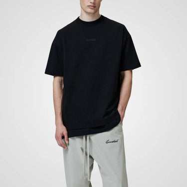 Essentials SS25 Classic Fleece T-Shirt - Jet Black