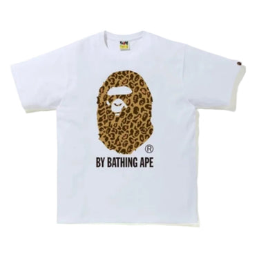 BAPE Leopard By Bathing Ape Tee - White/Yellow